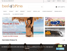 Tablet Screenshot of bestofbikinis.fr